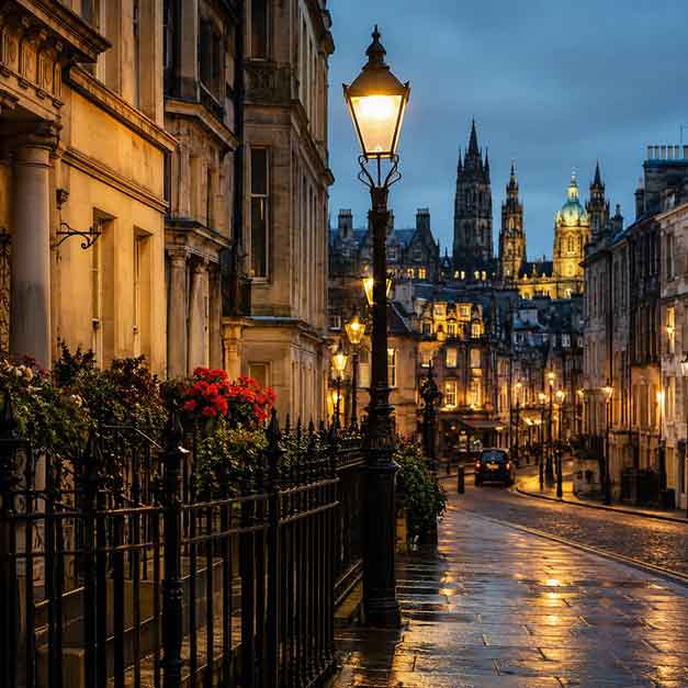 New Town Edinburgh Georgian architecture